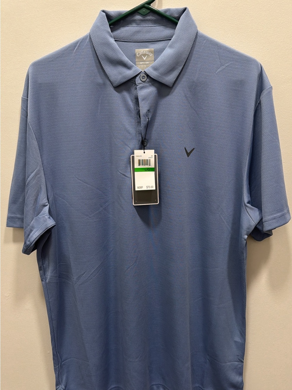 Callaway Men’s Light Blue Performance Polo